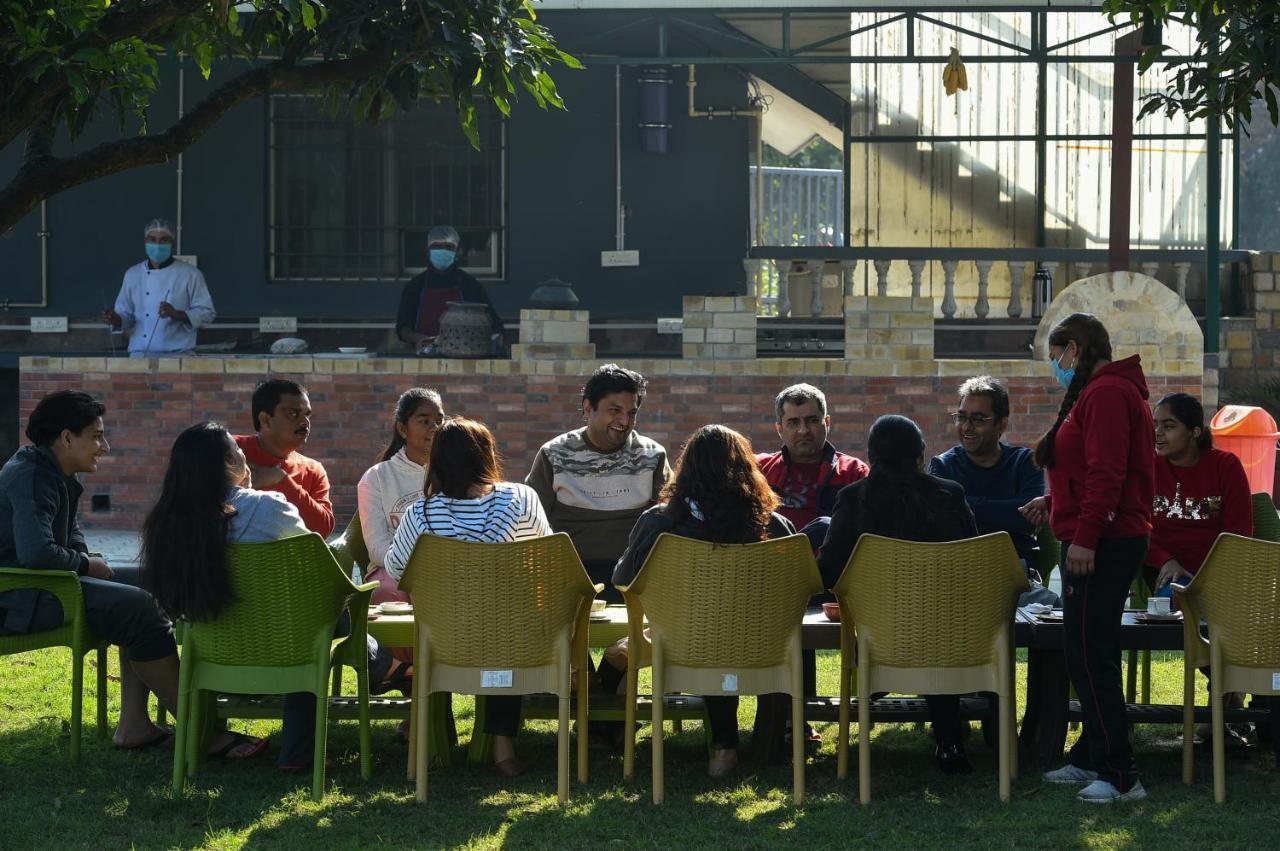 Sukoon Retreat&Spa Dakpathar Villa Chuharpur Bagian luar foto